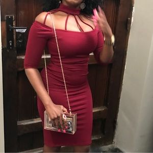Fashion Nova dress! Stretchy indeed small to medium!